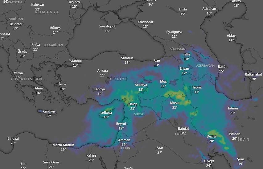 Sağanak yağış çok kuvvetli geliyor! Meteoroloji 15 ile sarı kodlu uyarı yaptı - Resim: 9